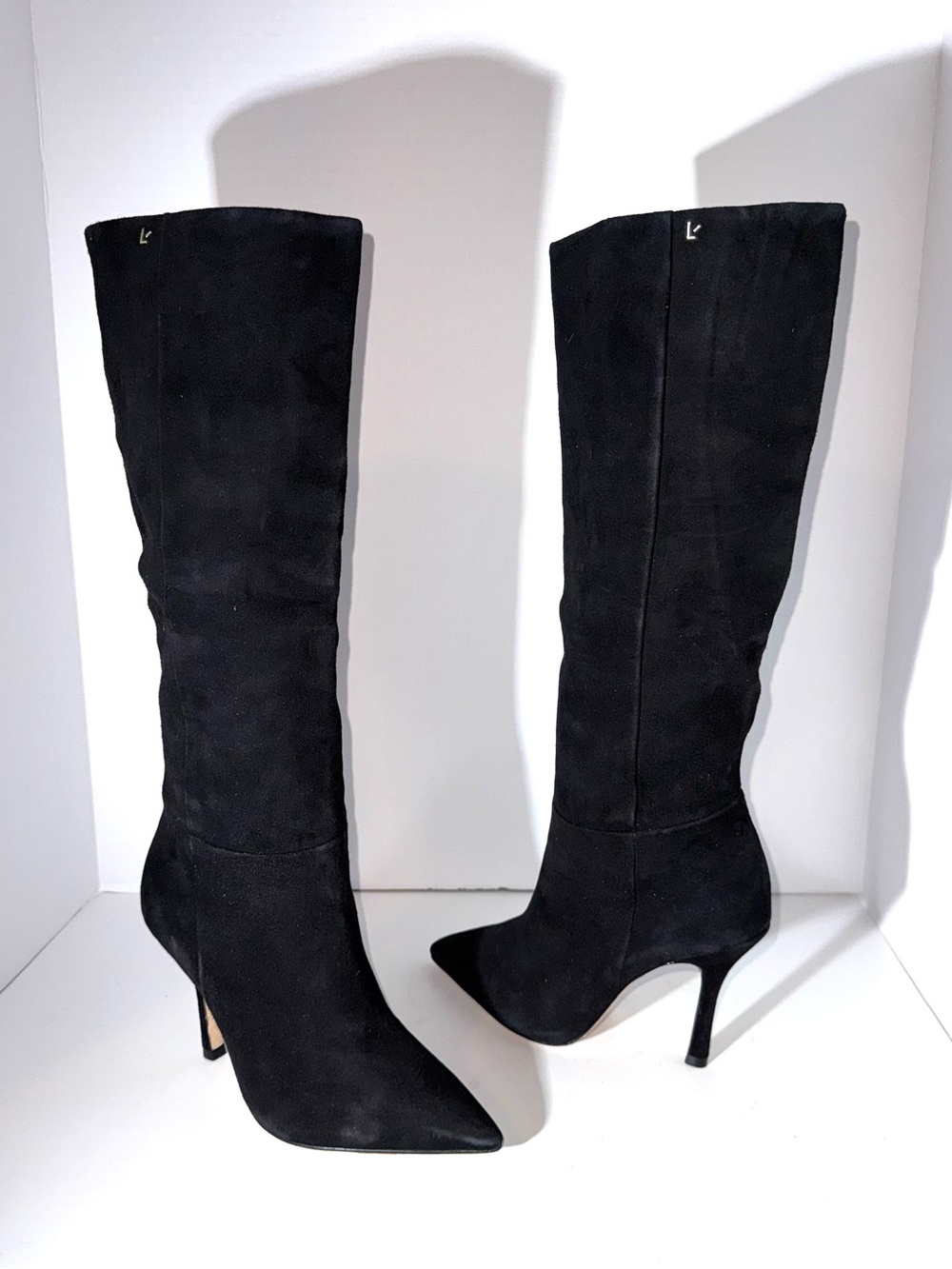 Larroude Kate Suede Knee Boots
